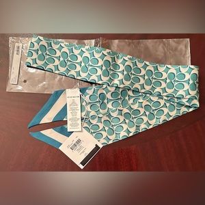 Coach Signature C Pattern Silk Scarf